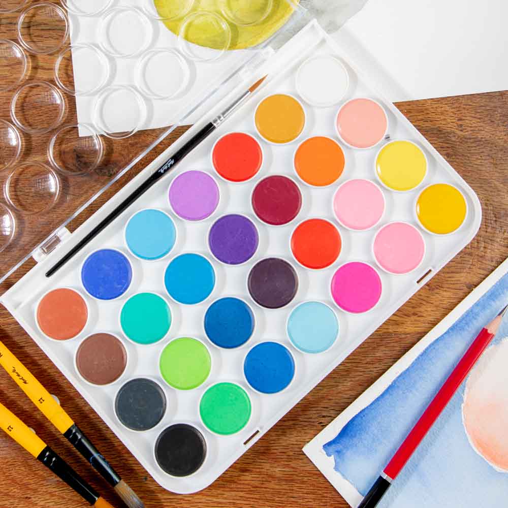 Watercolour Cake Set Discovery 29pc - Image 9