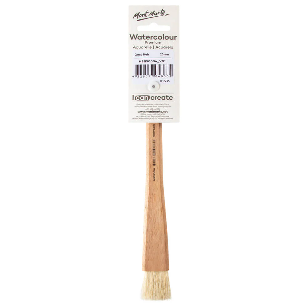 Watercolour Goat Hair Brush Premium 23mm - Image 5