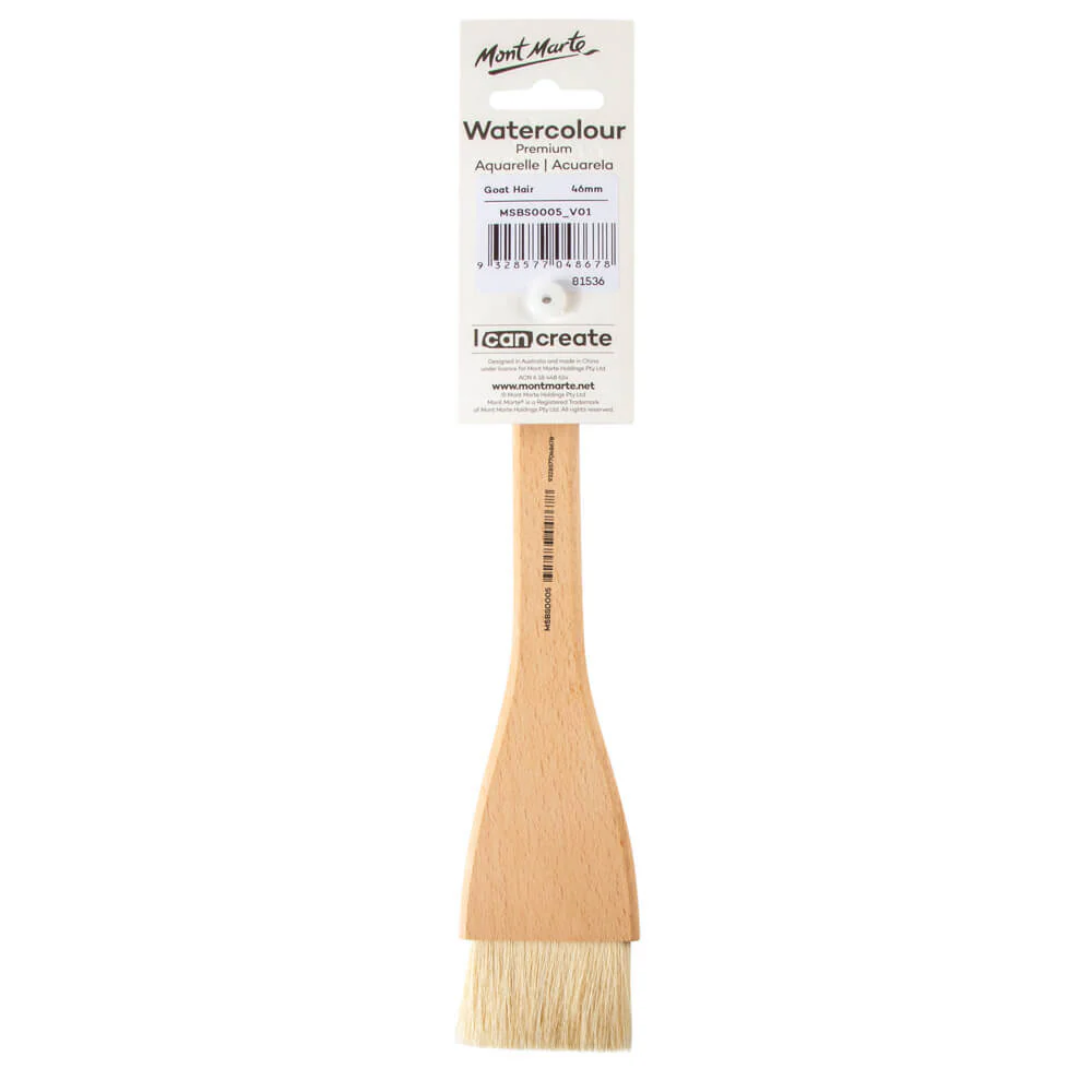 Watercolour Goat Hair Brush Premium 46mm - Image 5