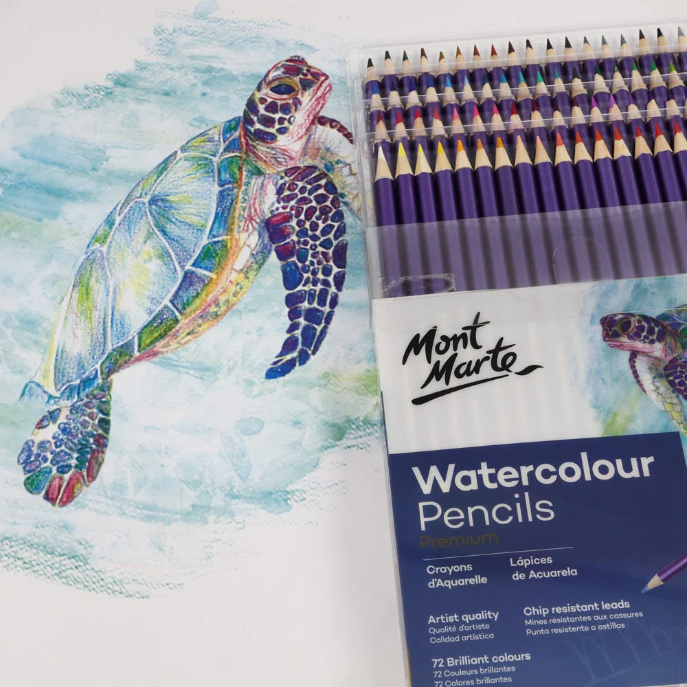 Watercolour Pencils Premium 72pc - Image 4